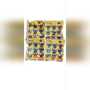Disney Stitch Bag Clip Lot of 4 Series 7 Blind Bags Collectible Keychain NEW